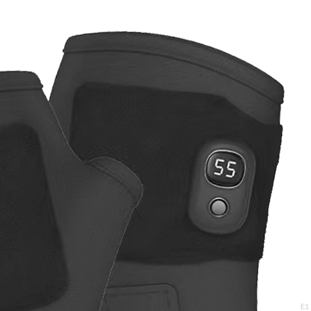 USB Heated Gloves Half Fingerless Winter Gift for Riding Bike