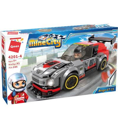 Kids Pang Pang Qman F1 Binge Block GT15, smíšené barvy, oblíbené korejské hračky
