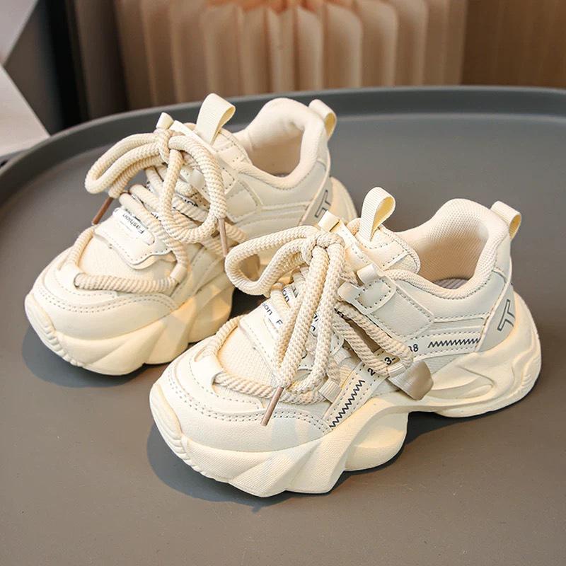 Lekkie sneakersy chłopięce i dziewczęce na rok 2025 - Buty do biegania z miękką podeszwą dla dzieci, na wiosnę i jesień