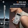 For iPhone Air Magnetic Case Glitter Design TPU PC PET Drop Proof Phone Cover