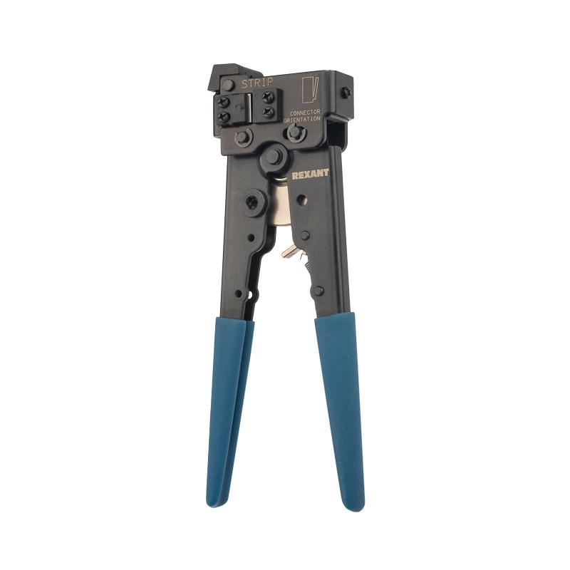 

Универсальные щипцы Rexant Ht-808 Profi для обжимного конца 8p8c 12-3453