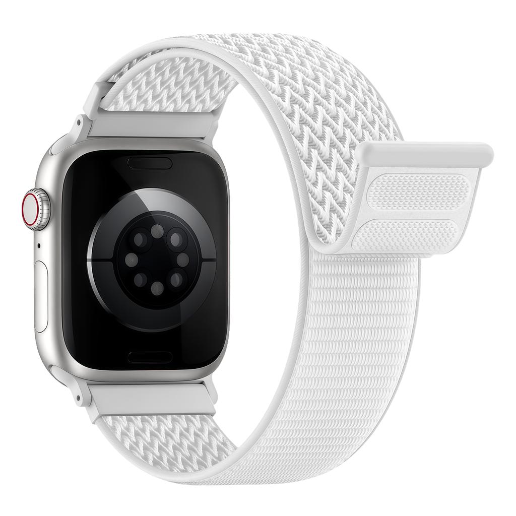 Nylon Loop Strap for Apple watch band 44mm 40mm 41mm 42mm 46mm 49mm Elastic correa bracelet iWatch series 11 10 9 8 se Ultra 3 2