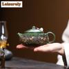 230ml Vintage Yixing Lila Ton Teekannen Handgefertigt Han Jiang Kanne Roh Erz Grüner Schlamm Kessel Chinesisches Zisha Teeservice Geschirr Geschenk