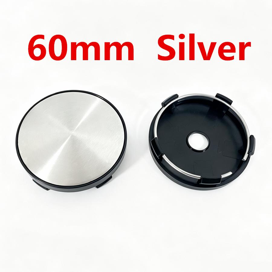 4 Pcs 50 56 60 65 68 MM Car Wheel Center Hub Cover Caps Accessories For Decoration Chevrolet No Logo Badge Rim Dustproof Hubcap
