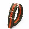 Rose Gold Buckle Nylon Watch Strap - Canvas Replacement for DW Watches
