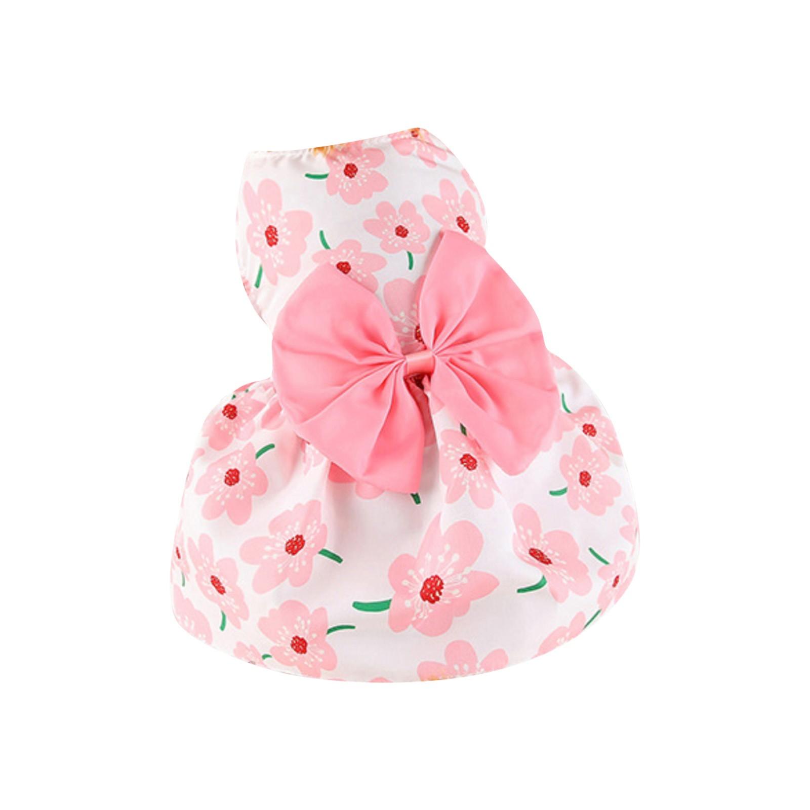 

Юбка для собак Одежда для кошек Тедди Померанский шпиц Бишон Товары для животных Юбка с бантом Одежда для собак XXL розовый