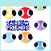 Rainbow Friends Kapitel 2 Dinosaurier Plüschtier für Kinder, Weicher und kuscheliger kurzer Plüsch, PP-Baumwollfüllung, 15 cm, Lustiges Cartoon-Design