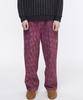 THE GREATEST Painting Cotton Pants Burgundy