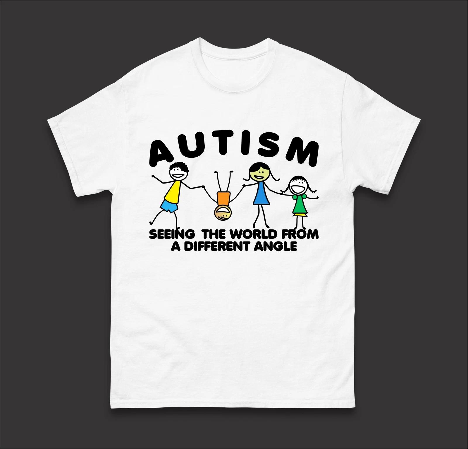 Inspirational Autism Awareness T Shirt,Autism Awareness Support,Gift Autism Love L