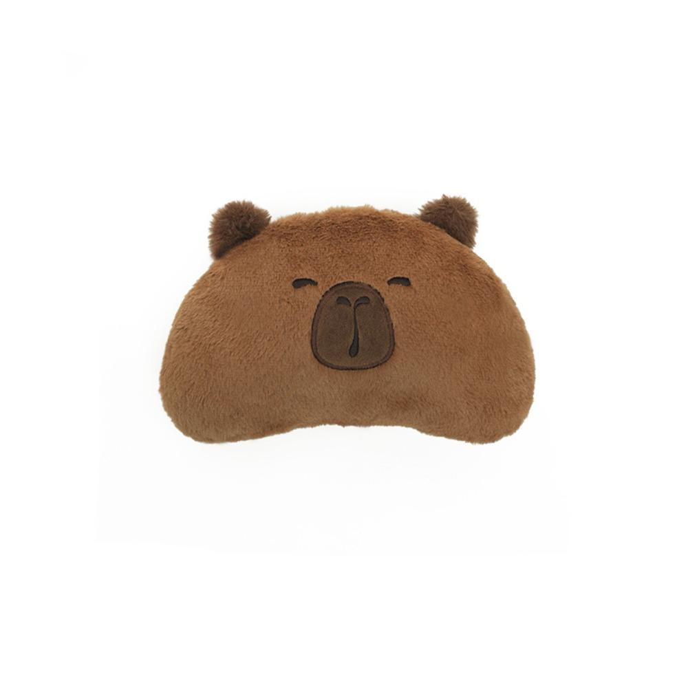 Soft Capybara Car Seat Cushion Plush Waist Pillow Cute Car Headrest  Car Decoration
