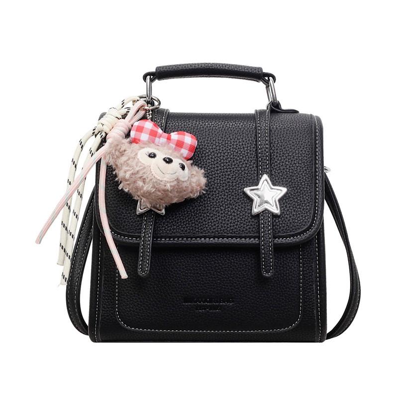 Vintage College Style Backpack For Women With Pu Material And Multiple Compartments For Daily Use