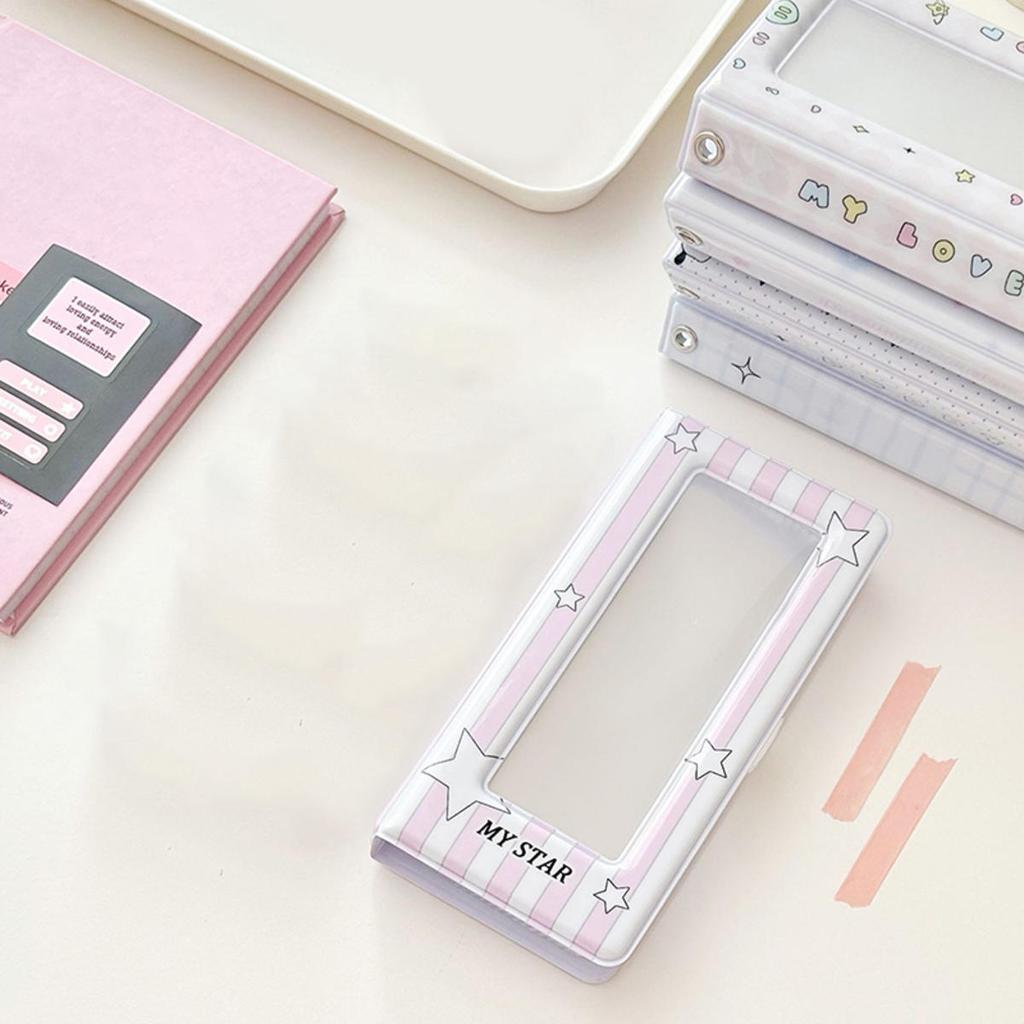 Photocard Binder Album Bookmark Storage with Photo Album  Hollow Photocard Binder  Photo Card Book Holder for Collecting