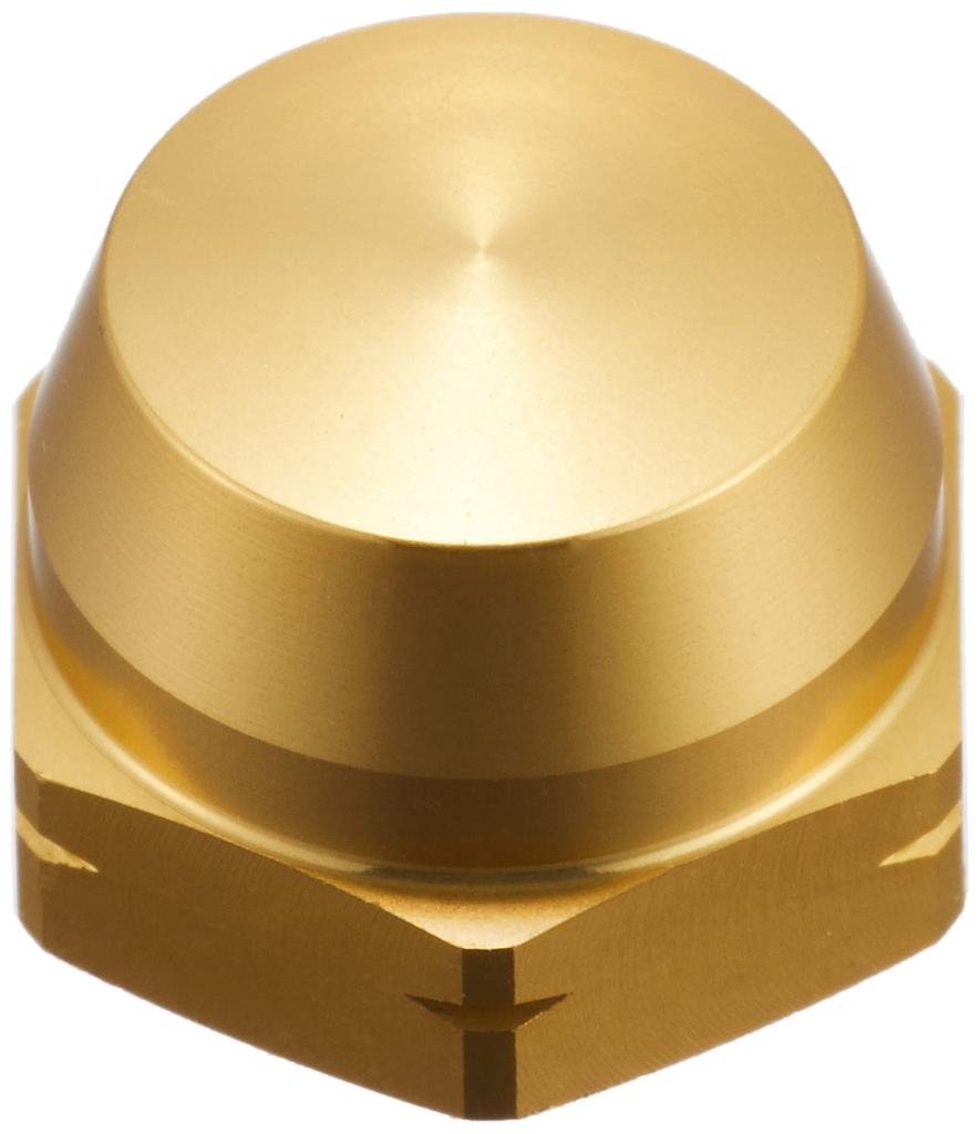 Avail Reel Handle Nut M8 Champagne Gold Left Thread Nut_m8_l_cgld