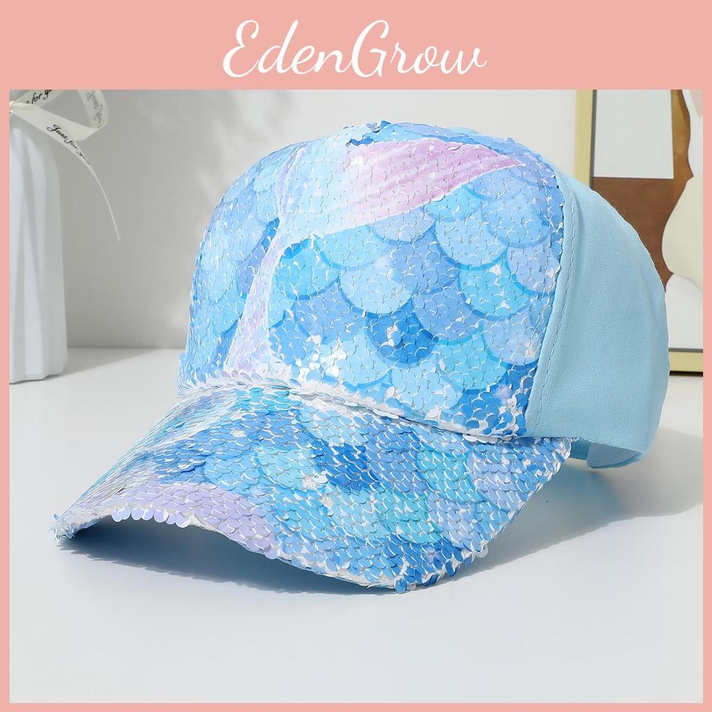 Meerjungfrau Einhorn Cartoon Baseballkappe mit Sonnenschutz für Mädchen Kinder Sommer Sonnenhut