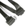 PC Server 4pin IDE Molex 1 To 5 SATA 15pin Splitter Hard Drive HDD SSD Power Supply Cable Cord 18AWG