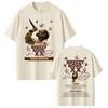 Vintage Washed Chris Brown Breezy Bowl XX Tour 2025 R&B Pop Graphic T-shirt Men Women Printed Tee Summer Casual Fashion Clothing Tops Streetwear