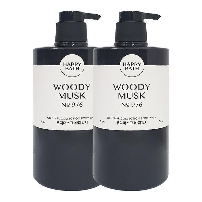 HAPPY BATH Original Collection Woody Musk Body Wash 910g x2 (14227058)