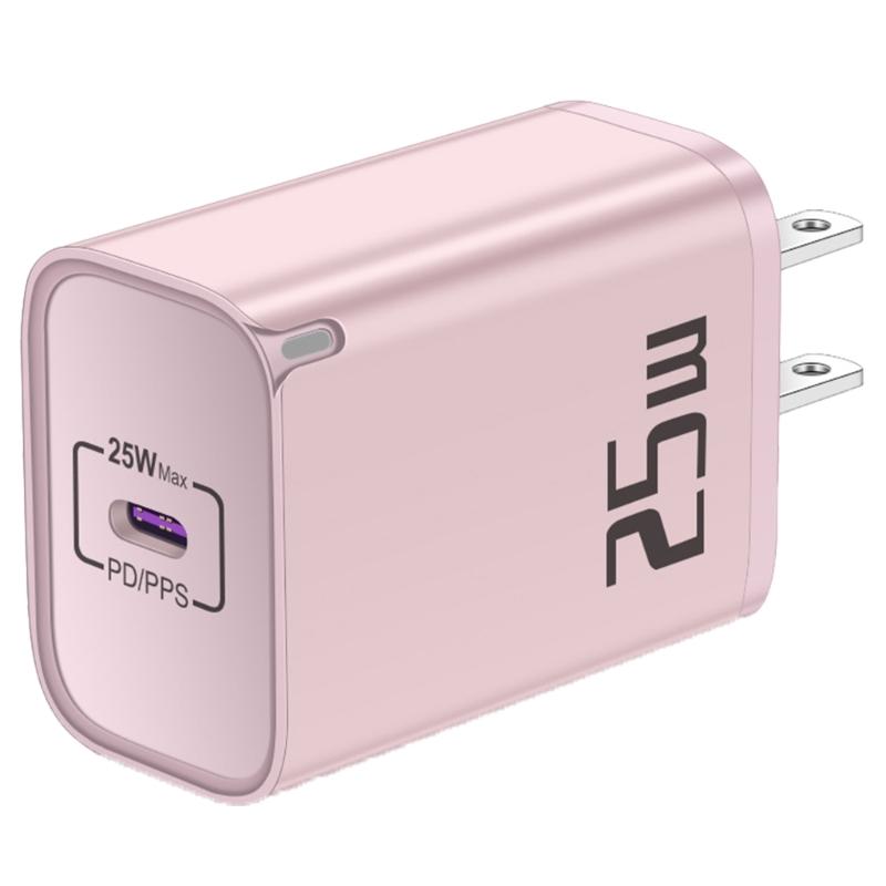 Quickly Charge 25W USB C Charger Type C PD Wall Charger for Fast Charging Travel Friendly Wall Plugs AC100-240 V 50-60Hz
