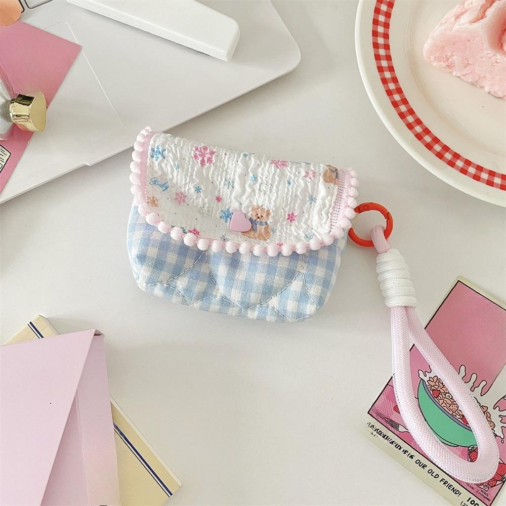 Cartoon Cute Student Coin Purse Korean Fashion Wallet for Girls Portable Small Storage Bag