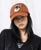 GLACK Gc073 Hairy Applique Suede Ball Cap (Brown)
