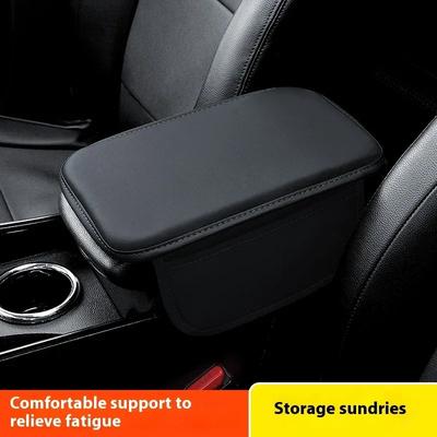 Car Arm Rest Cushion PU Leather Center Console Box Cover Anti Scratch Armrest Box Cover For Suzuki Jimny Samurai Swift Sx4