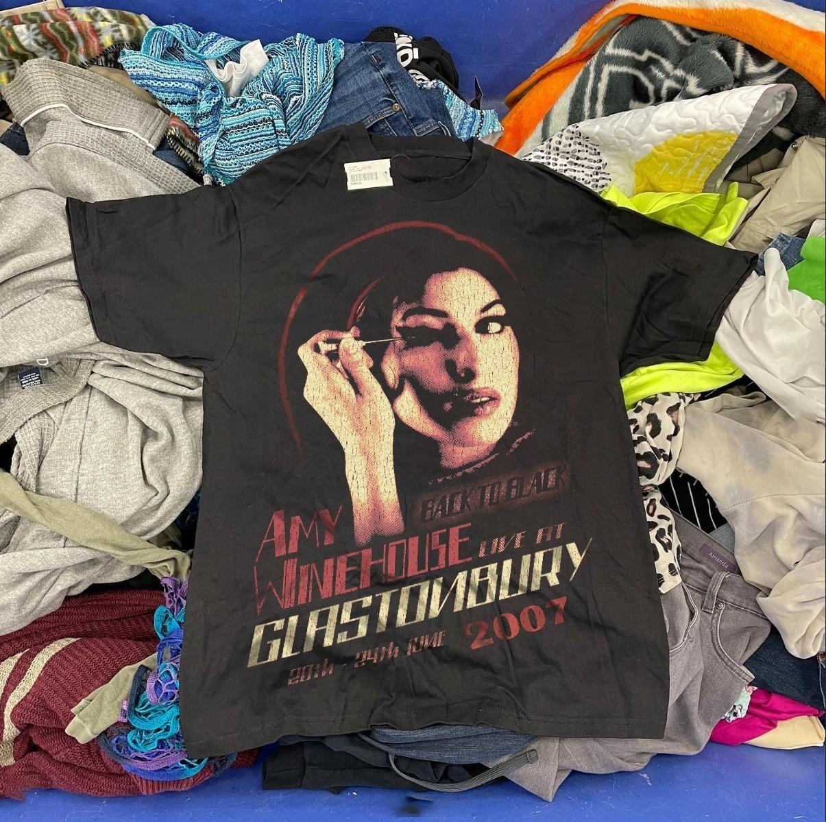 2007 Winehouse Back To Back Tour Promo T-Shirt Black XXL S