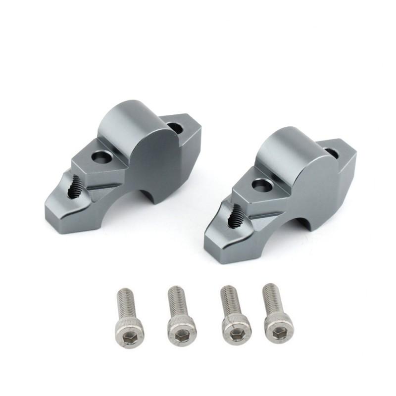 Honda ADV150 ADV160 Handlebar Riser Spacer Kit 29mm Height Increase 15mm Rearward Offset Or Titanium Finish