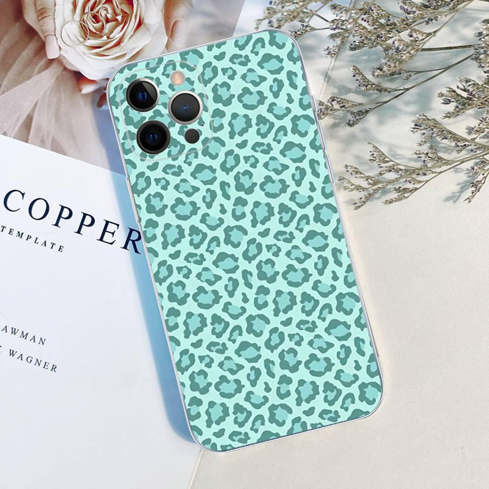 Classic Leopard Cheetah For IPhone 17 16 15 14 13 12 11 Pro Max Plus Transparent Soft TPU Phone Cover