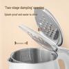 Midea 1.7L Stainless Steel Electric Kettle with Rapid Boil & Anti-Scald