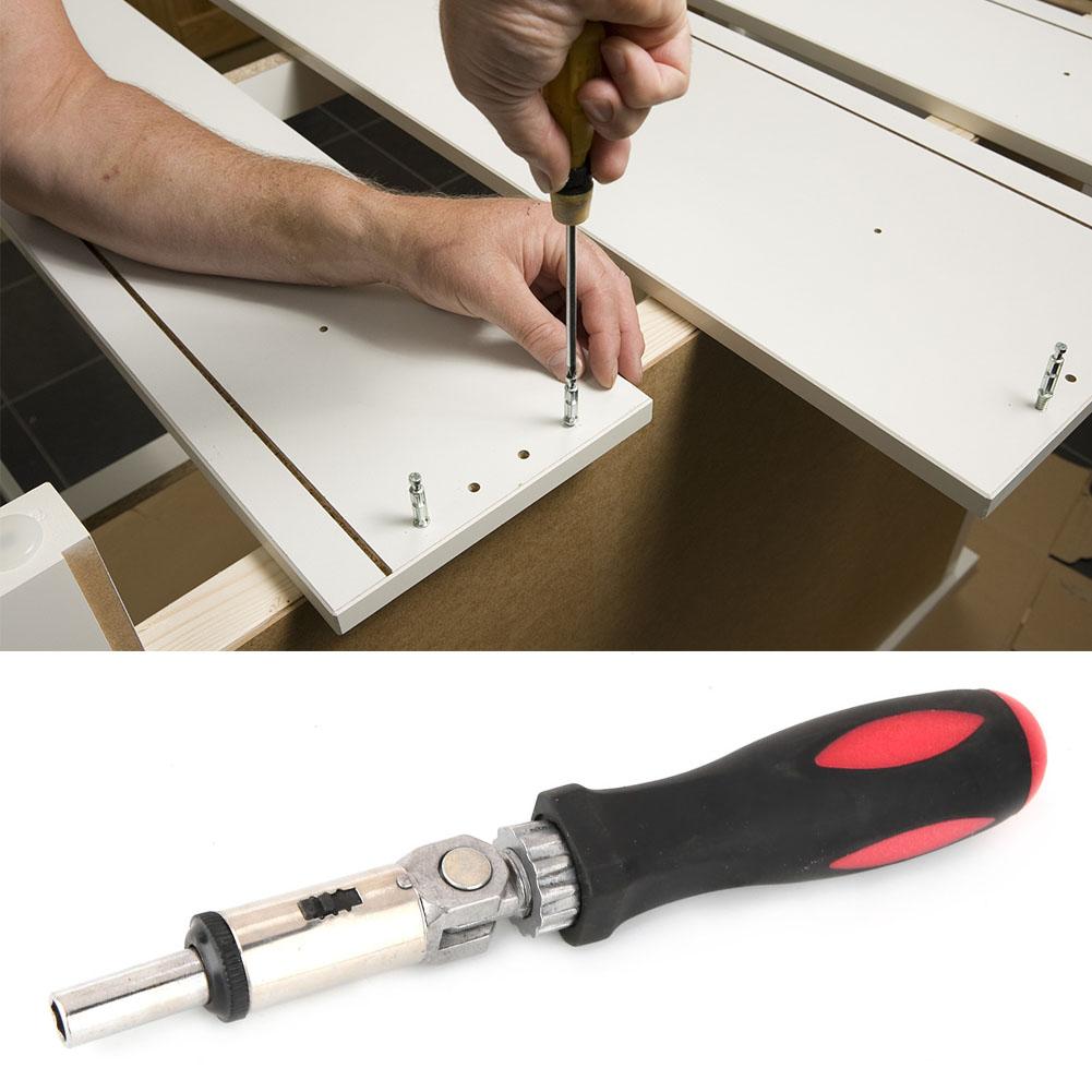 Multi function 180 degrees  Angles   Steel Ratchet Screwdriver