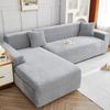 Pure Color Chenille Concubine Combination Elastic All-Inclusive Sofa Cover Winter Thickened Sofa Slipcover Universal