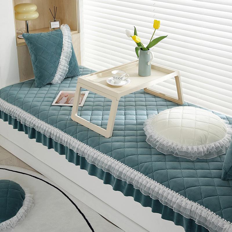 Simple Window Cushion Ledge Cushion Ins Style Cushion Plush Bedroom Balcony Tatami Cushion