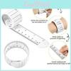Yousheng Silikonarmband 2 Stück Notiz Wasserdicht Wiederverwendbares Memo-Armband Mit Lineal To-Do-Liste Band Radierer Kugelschreiber Set To-Do-Liste Armband