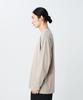 Soft Cotton Logo Long Sleeve for Men and GREIGE M [Snow Peak] T-Shirt SW-25SU401 Long-sleeved T-shirt Women,