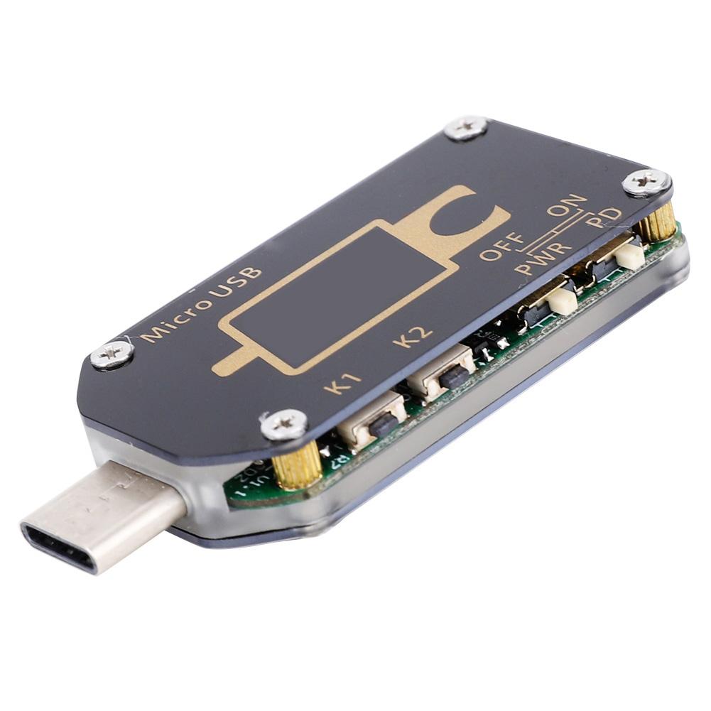 Type C Digital LCD Display USB Tester Voltage Current Power Meter Multimeter(TC66 )