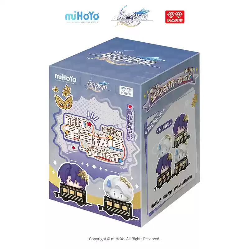 Mihoyo Honkai Star Rail Q Version Stackable Figure 2nd Series Blind Box Anime Collectible Ornament Decor Gift For Anime Fans