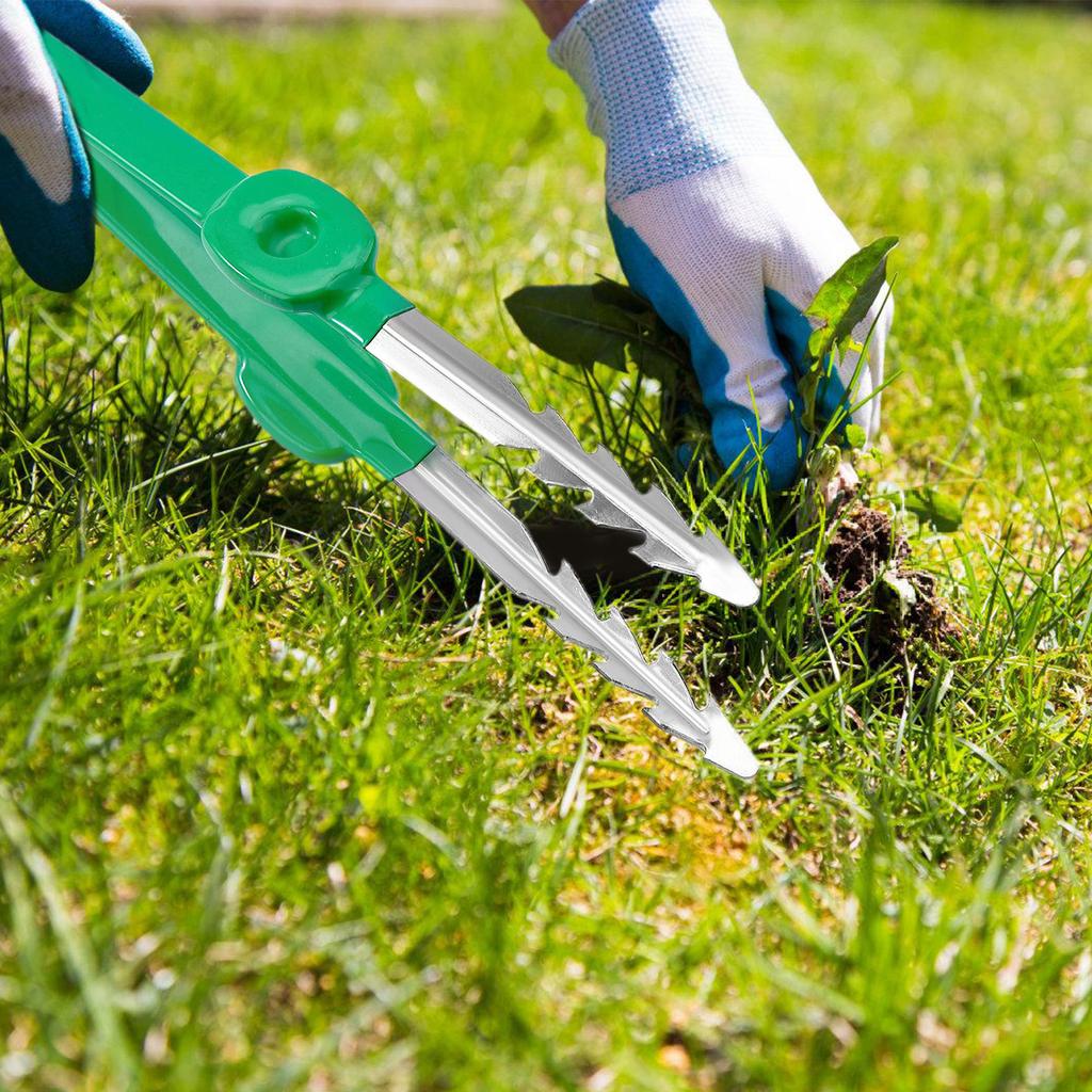 Lightweight Gardening Assistance Clip Planting Stainless Steel Tweezers For Efficient Weeds Removal And Planting