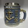 Engine V Cup V Creative Mug Resin Crafts High-end Niche Mechanical Engine Ornament