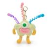 Plush Funny Chenille Sticks Keychain DIY Hair Style Big Mouth Plush Pendant  Earphone Case