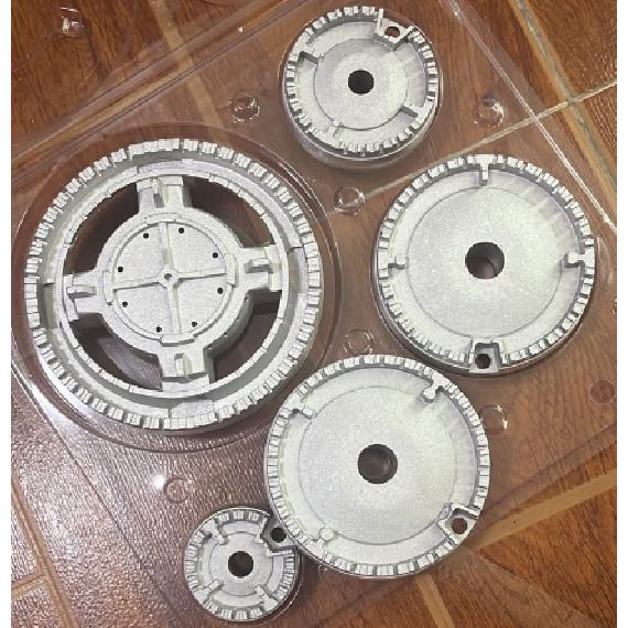 High Temperature Resistant AL Base 48/68/93/125/131mm Quality Heat Resist Aluminum Parts Seat Burner for 55/75/100/130/135mm Cap