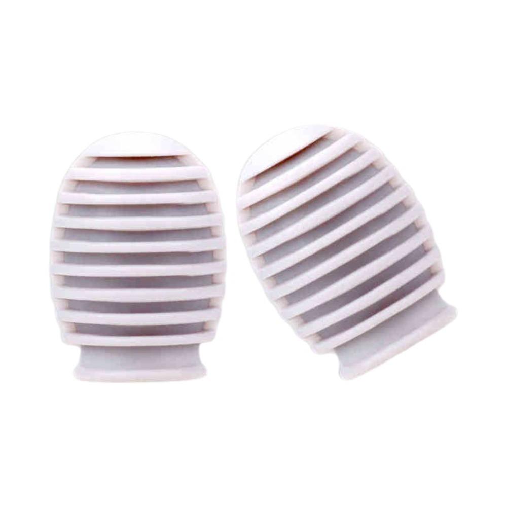 2Pcs Weakened Sound Drum Mute Silicone Drumstick Head Protective Cover Percussion Instrument