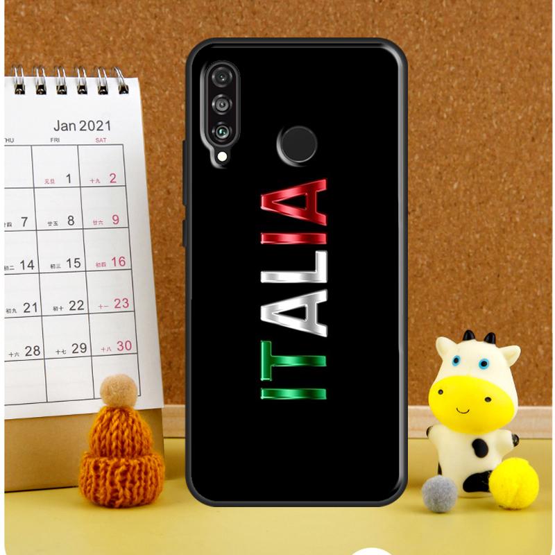Italy Flag Vintage Italian For Huawei Nova Y72 Y70 Y91 Y90 Y60 Y61 Y73 3i 7i 8i 11i 12i 9 10 SE P20 P30 P40 Lite Case