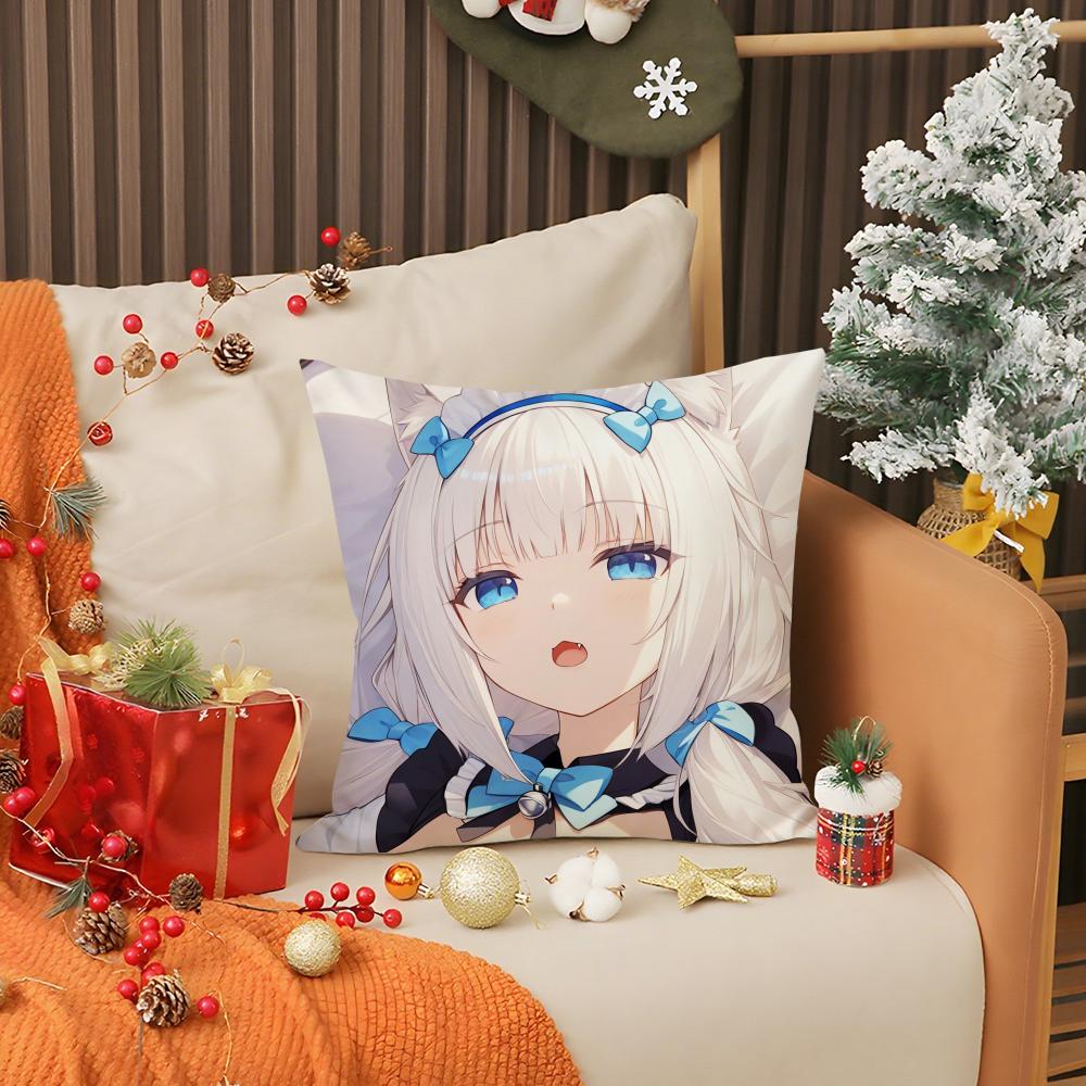 Chocola Nekopara Anime Pillow Case Double Sided Comfort Pillow Cover Fit Car Sofa Bedroom & Other Scenes