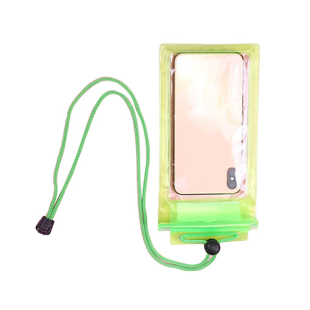 Handy Wasserdichte Hülle PVC Transparent Drei Schichten Versiegelt Handy Trockentasche für Rafting Strand Schwimmen