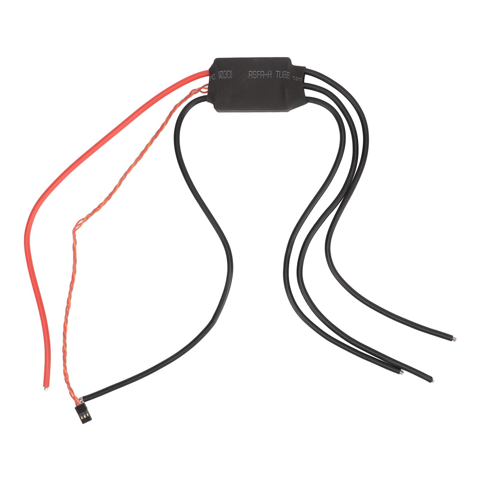 

50A RC Boat ESC Replacement Forward Backward Dual Way Bidirectional RC Model Boat ESC for 1225.2V