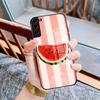 Cartoon Fruit Watermelon Phone Case For Samsung A25 A13 A33 5G A54 A36 A35 A56 A52 A14 Shockproof Glass Cover