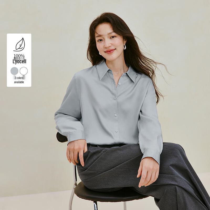 INMAN Women s Commuter Lapel Long Sleeve Shirt XL