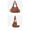 Multi-pocket Tote Bag Women's Large-capacity Shoulder Messenger Bag