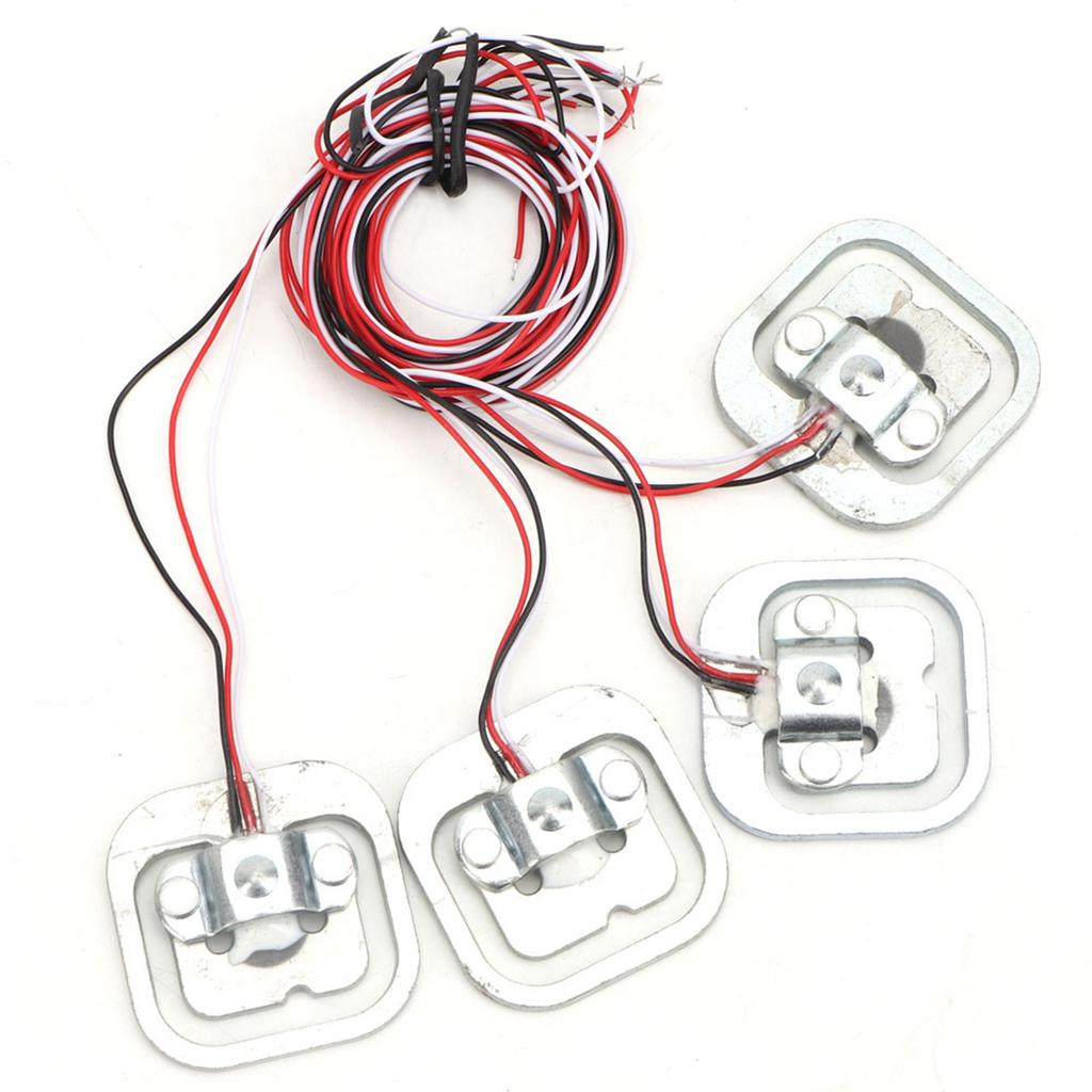 HX711 Module  4 Pcs Personal 50Kg Half Bridge Strain Gauge Weighting Sensor Set