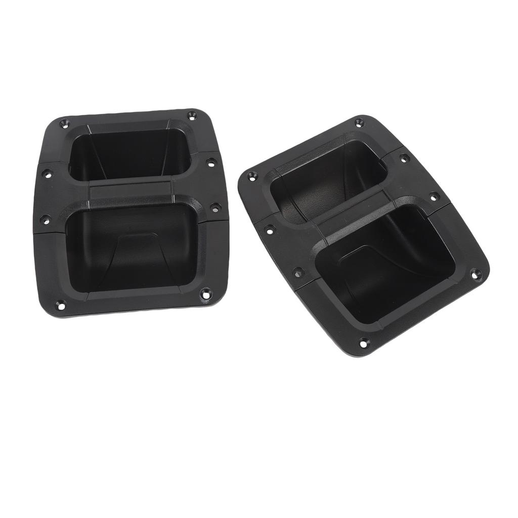 2pcs Speaker Handle Replacement Speaker Carry Grasp Thick ABS for Large Stage Speakers Cabinets Tool